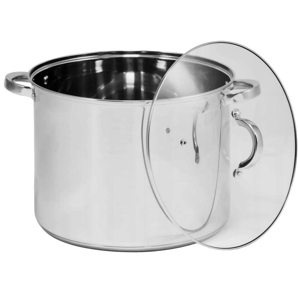 Topfann 10L AUKŠTAS DIDELIS INDUKCINĖMS DUJINĖS PUODAS 10L 26cm