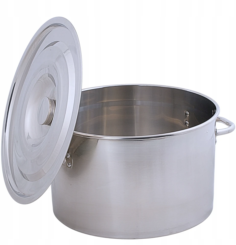 Topfann GASTRONOMINIS NERŪDIJANČIO PUODAS 20L NERŪDIJANČIO PLIENO DIDELIS TRADICINIS 35 CM