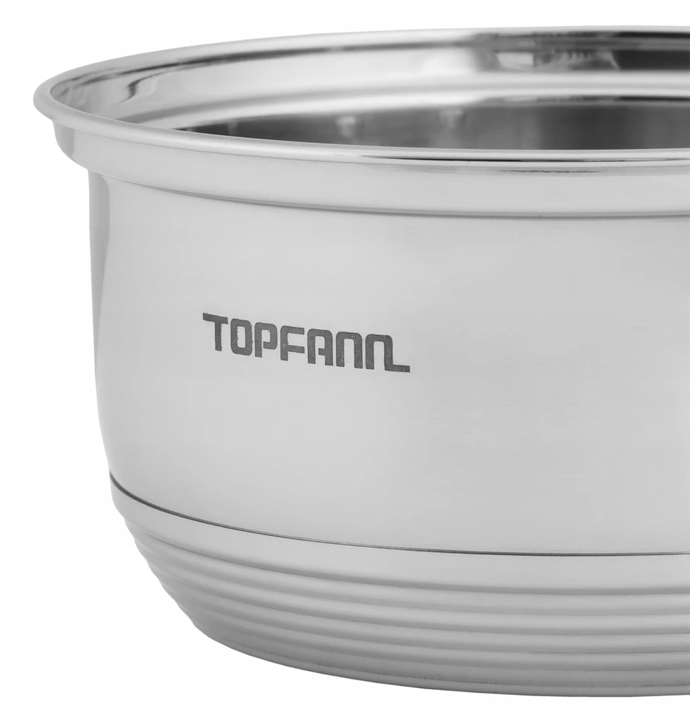 Topfann INDUKCINIS SAUGUS PADAŽAS SU PIENO dangteliu, NERŪDIJAMASIS PLIENAS 14 cm, 1,1 L DUJINĖS