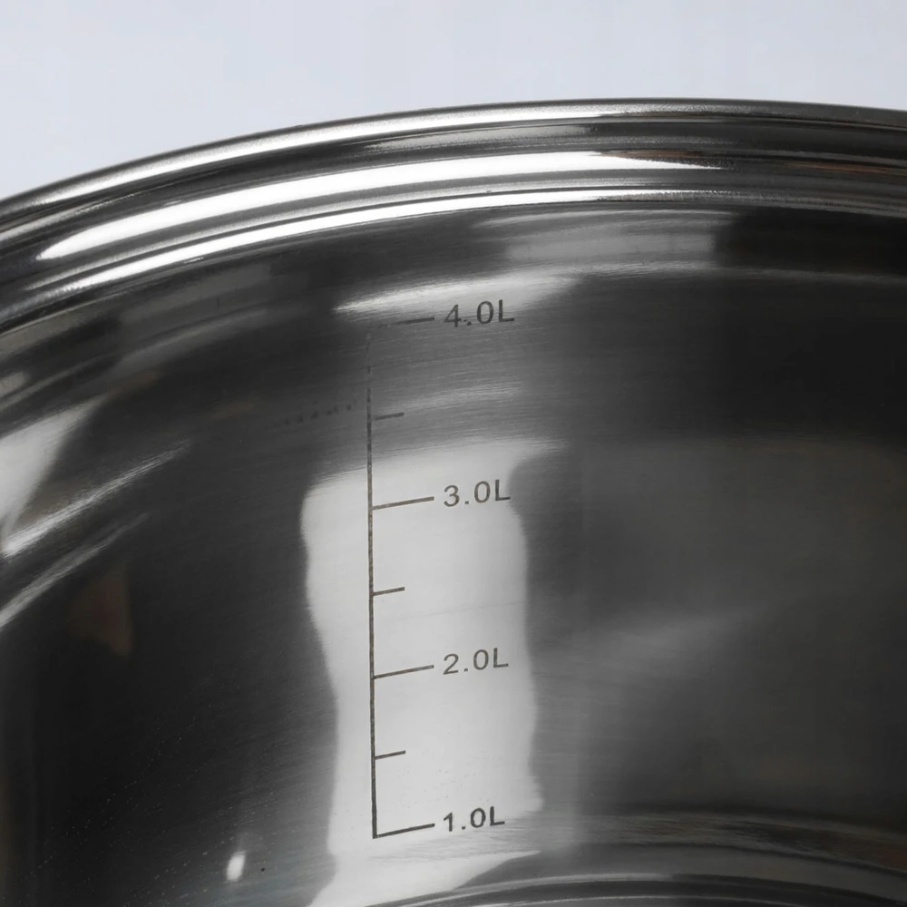 Topfann NENERŪDIJAVUS PUODAS 22 CM SU STIKLINIU dangteliu 4 L