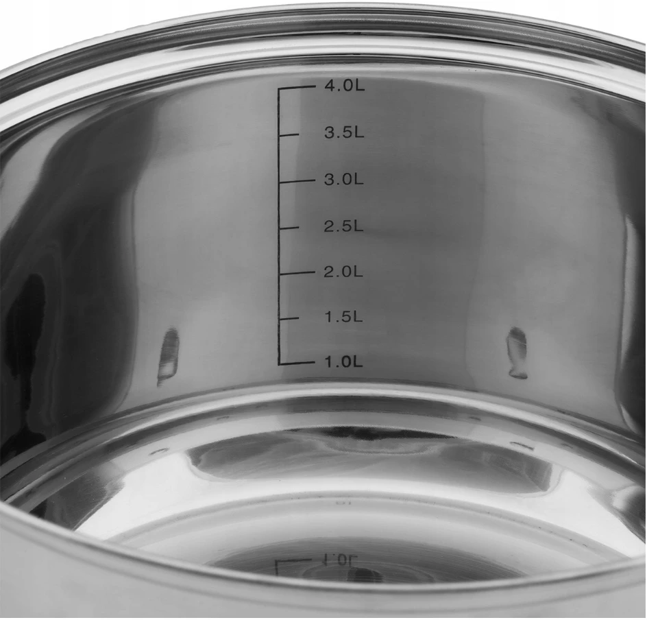 Topfann NERŪDIJANČIO PUODAS 4L TRADICINIS PLIENAS 22CM STIKLO DANGIS INDUKTINĖS DUJOS