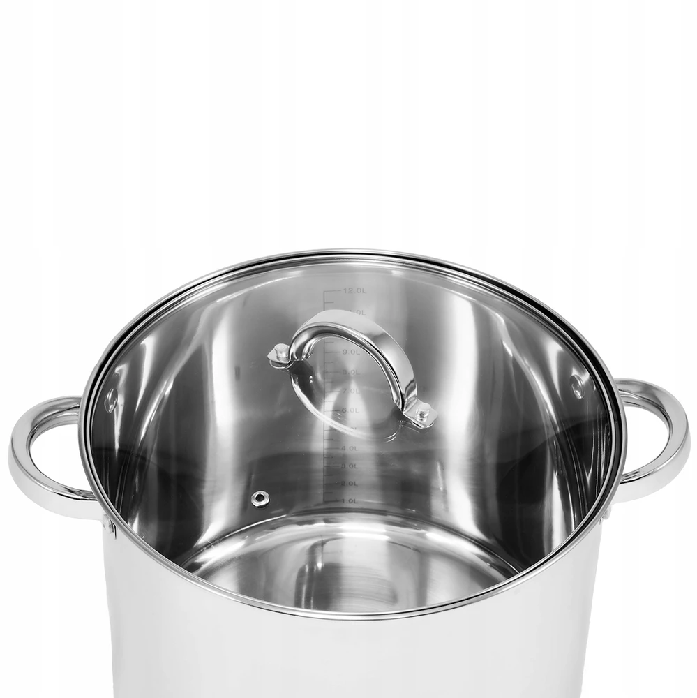 Topfann NERŪDIJANČIOS PUODAS 15L, DIDELIS, TRADICINĖ INDUKCINĖ, 30 cm