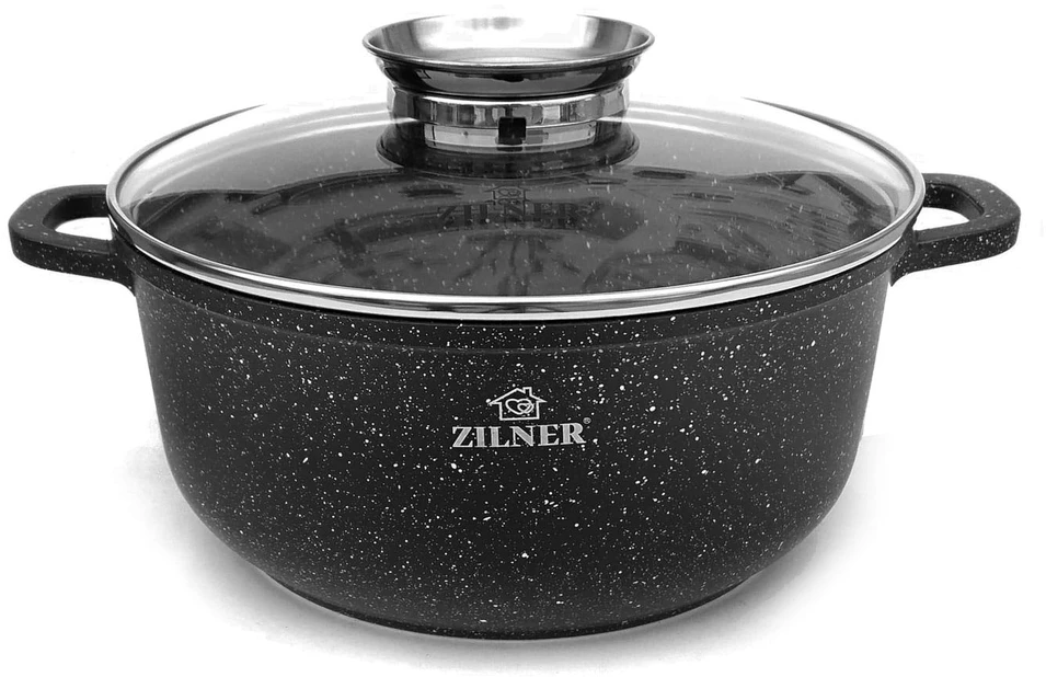 Topfann SOLID Puodas 2L akmuo 18cm marmurinis ZILNER
