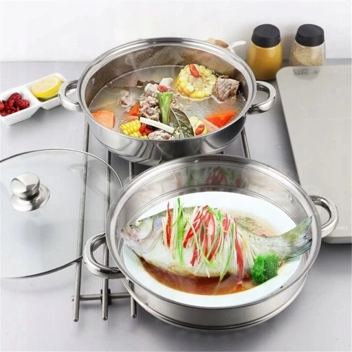 Topfann STEAMER POT STEAMER 2L POT INDUKCINIAI DUJINIAI