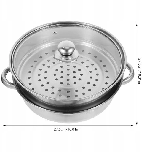 Topfann STEAMER POT STEAMER 2L POT INDUKCINIAI DUJINIAI