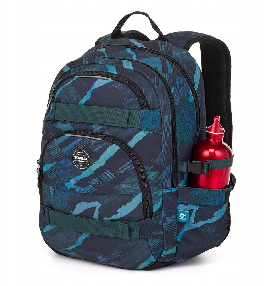 Topgal Viki 25078 jaunimo kuprinė, 25l, žalia-turkio