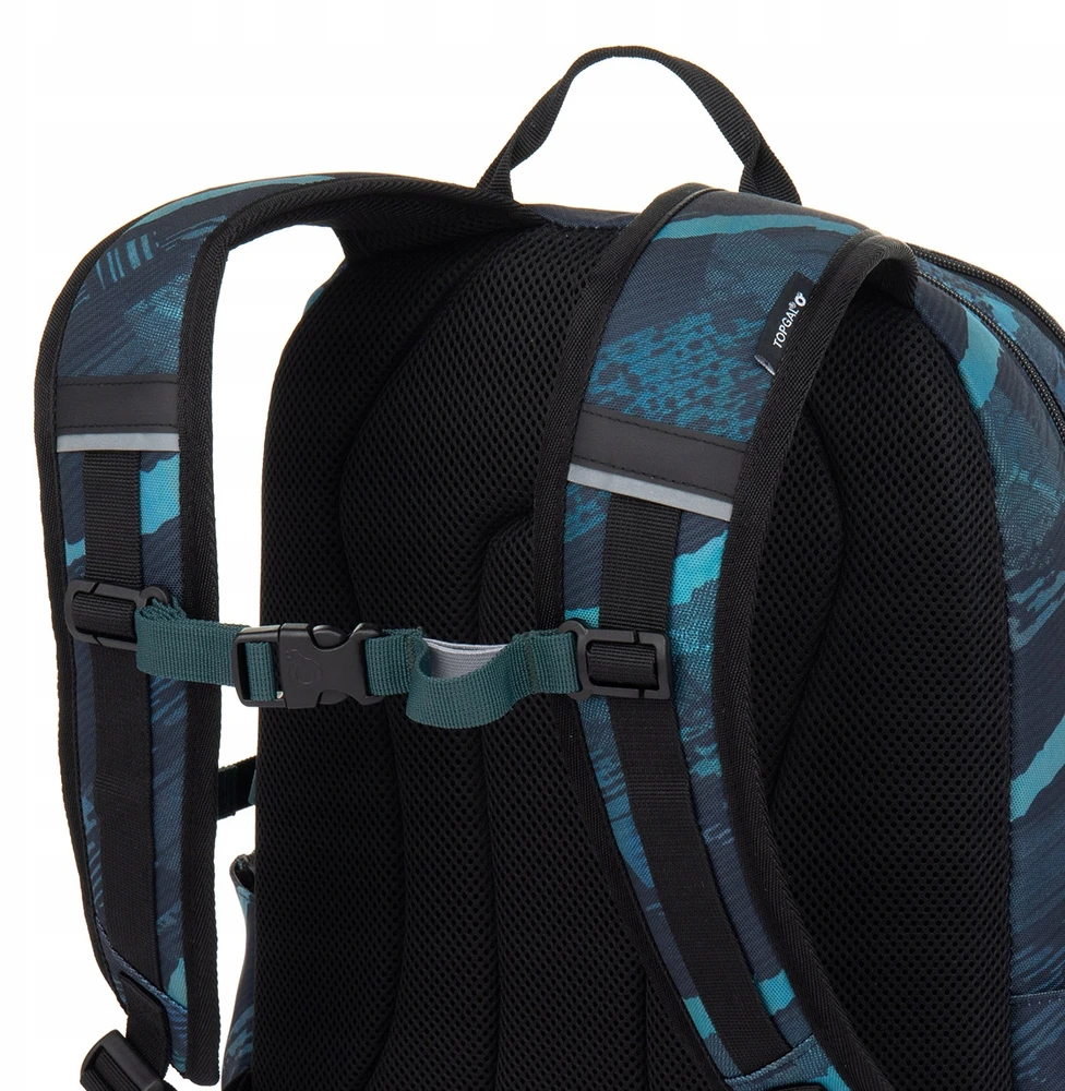 Topgal Viki 25078 jaunimo kuprinė, 25l, žalia-turkio
