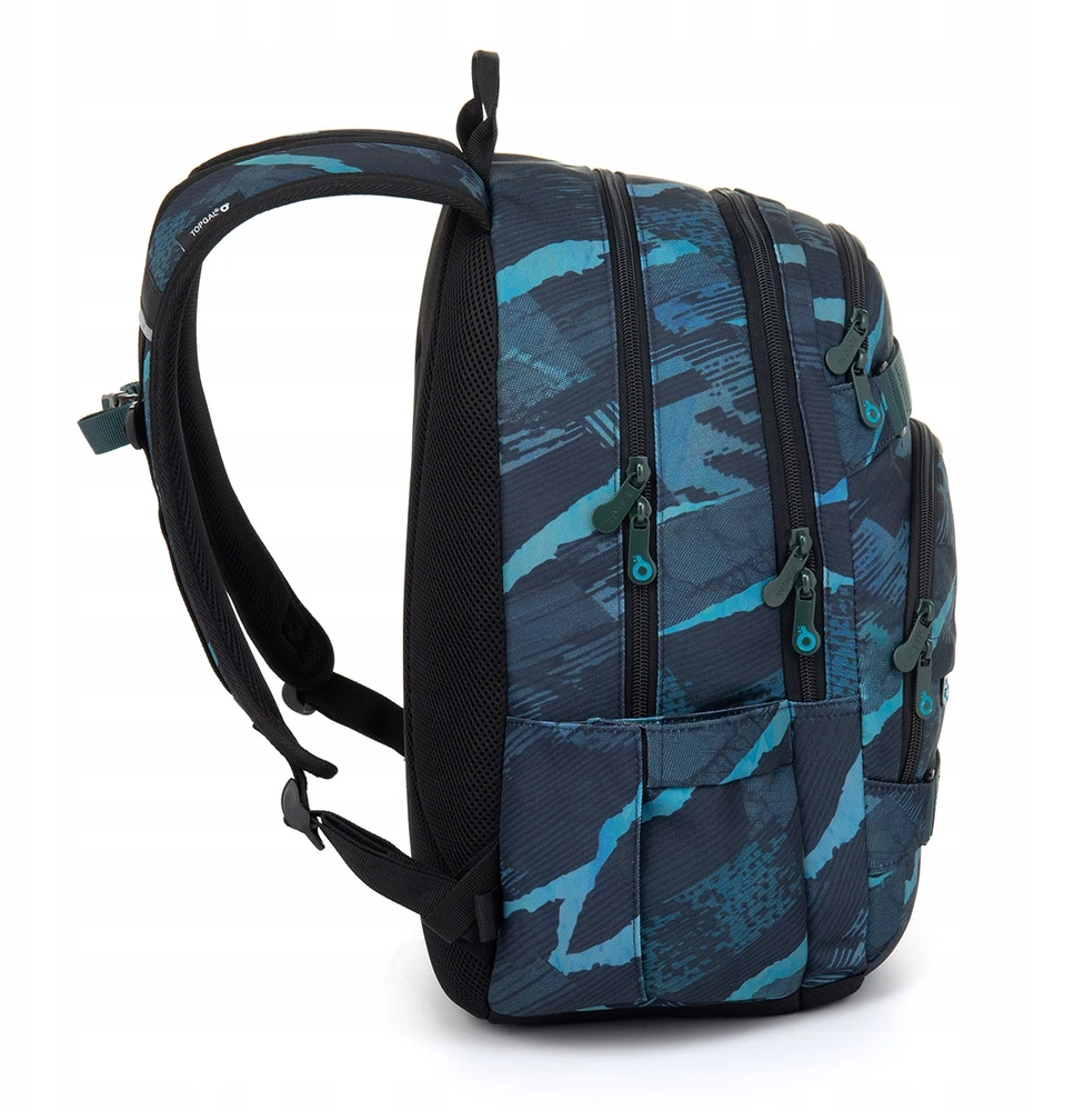 Topgal Viki 25078 jaunimo kuprinė, 25l, žalia-turkio