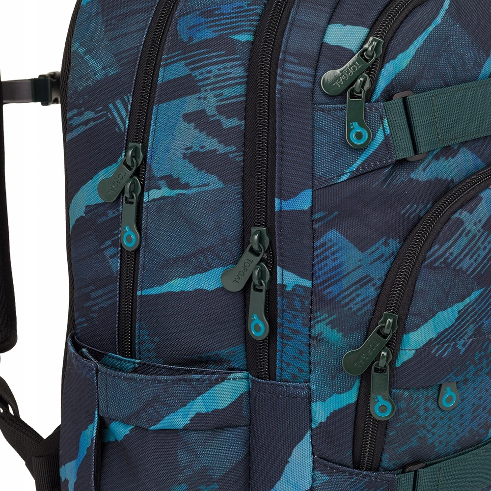 Topgal Viki 25078 jaunimo kuprinė, 25l, žalia-turkio