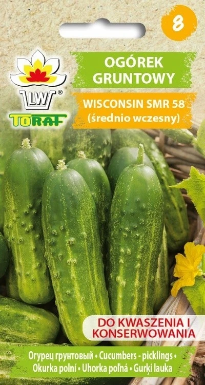„Toraf sėklos“ Viskonsino lauko agurkai SMR 58 5g