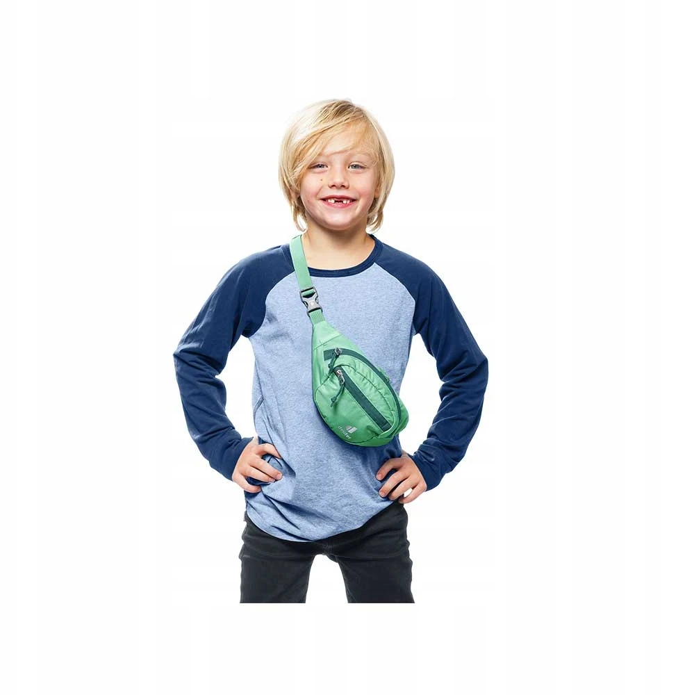 Piniginė ant liemens Deuter Junior Belt - Šviesiai žalia