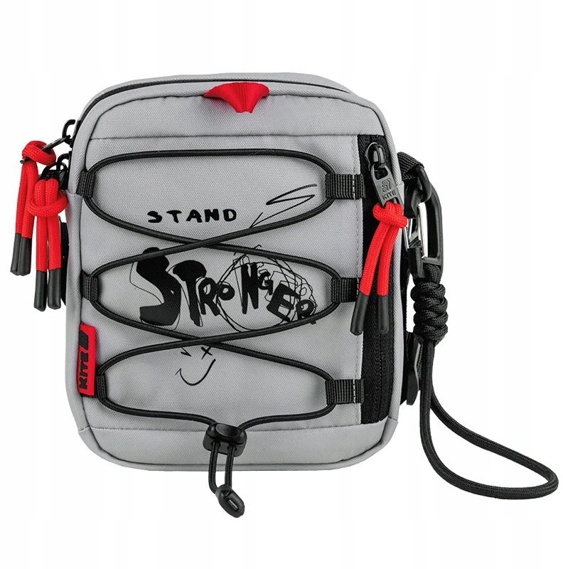 TOREBKA CROSSBODY KREPŠYS NA RAMIE Pilka MŁODZIEŻOWA Z SZNURKIEM KITE