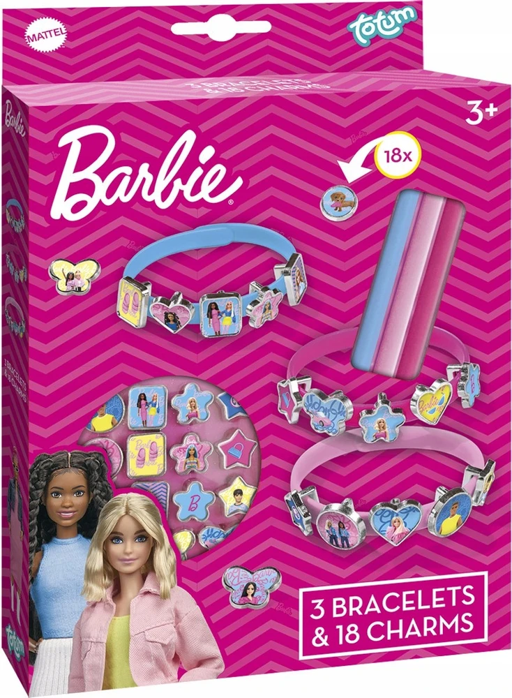 TOTUM BARBIE kūrybinis rinkinys Bracelets and Charms, 501195