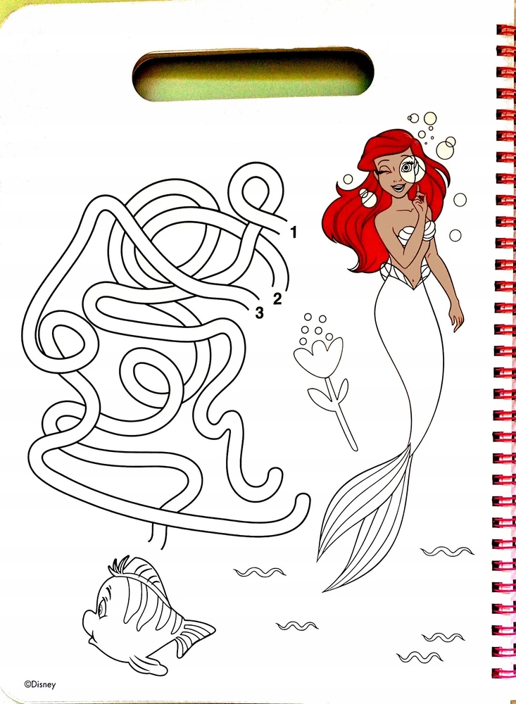 Totum Creative Set XL Erasable 3in1 Dėlionės žaidimai Dažymas PRINCESS