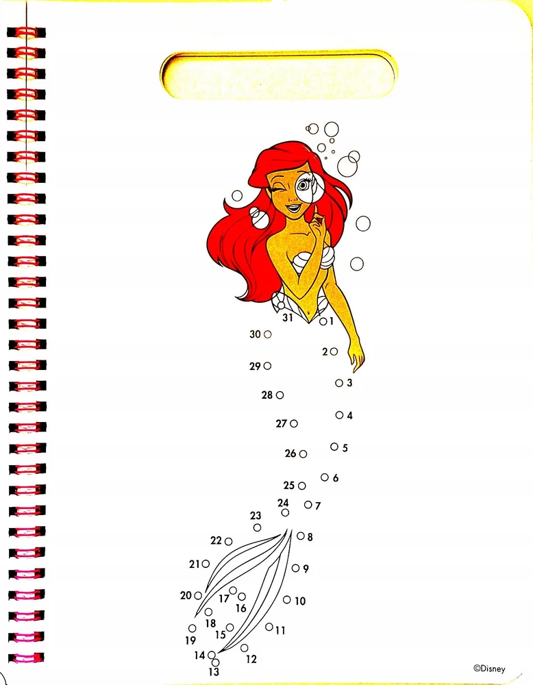Totum Creative Set XL Erasable 3in1 Dėlionės žaidimai Dažymas PRINCESS