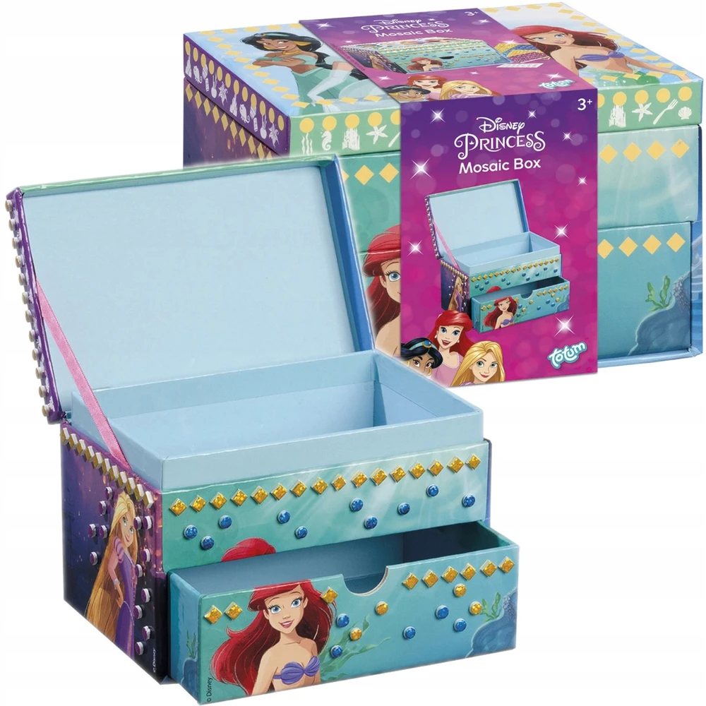 Totum,Disney „Totum“ – „Disney Princess“ mozaikinė dėžutė (TT045101)