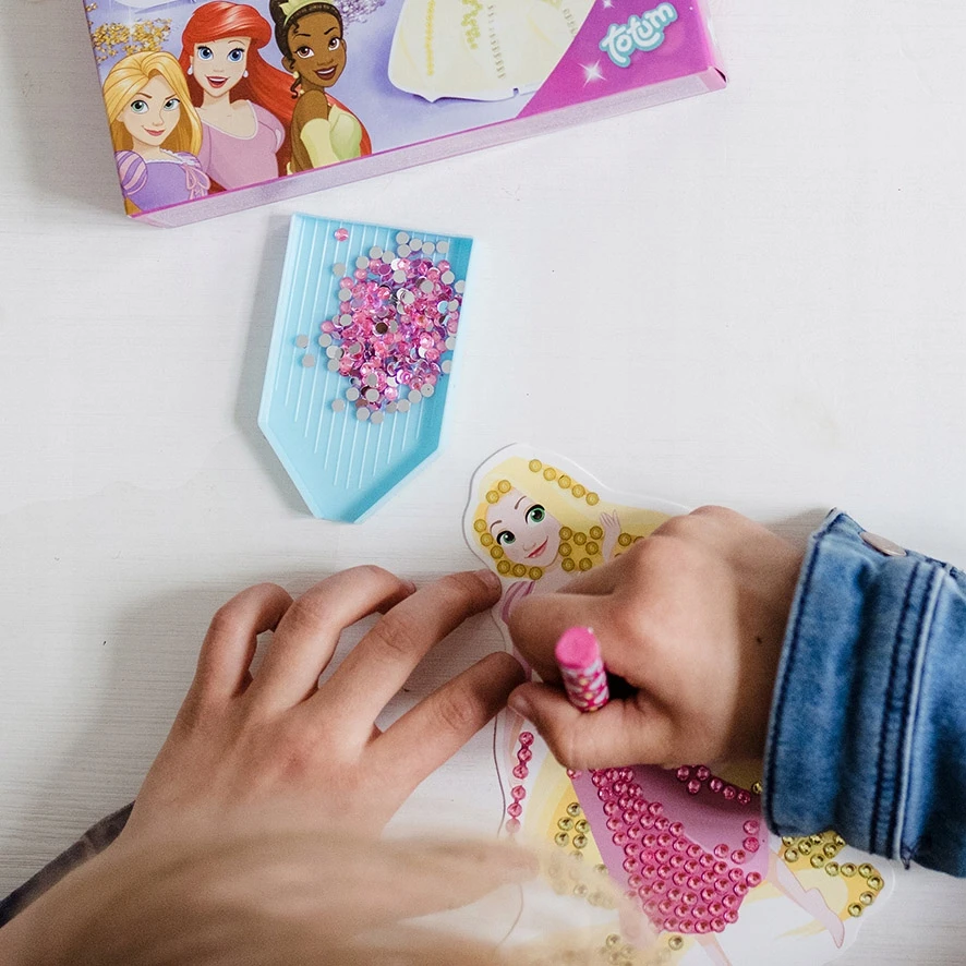 Totum DISNEY PRINCESSES deimantinė mozaika, koliažas