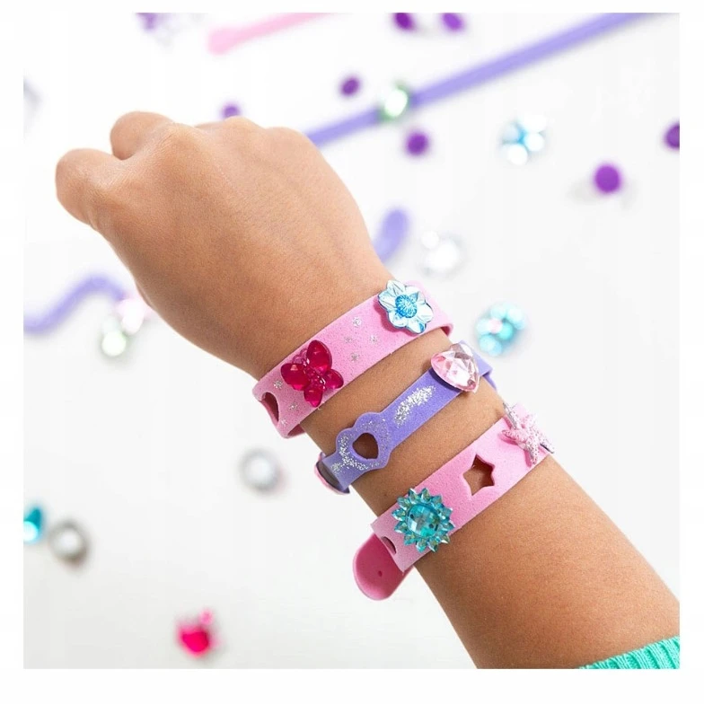Totum FASHION CREATE COLORFUL BRACELETS kūrybinis rinkinys vaikams +4 m