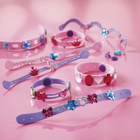 Totum FASHION CREATE COLORFUL BRACELETS kūrybinis rinkinys vaikams +4 m