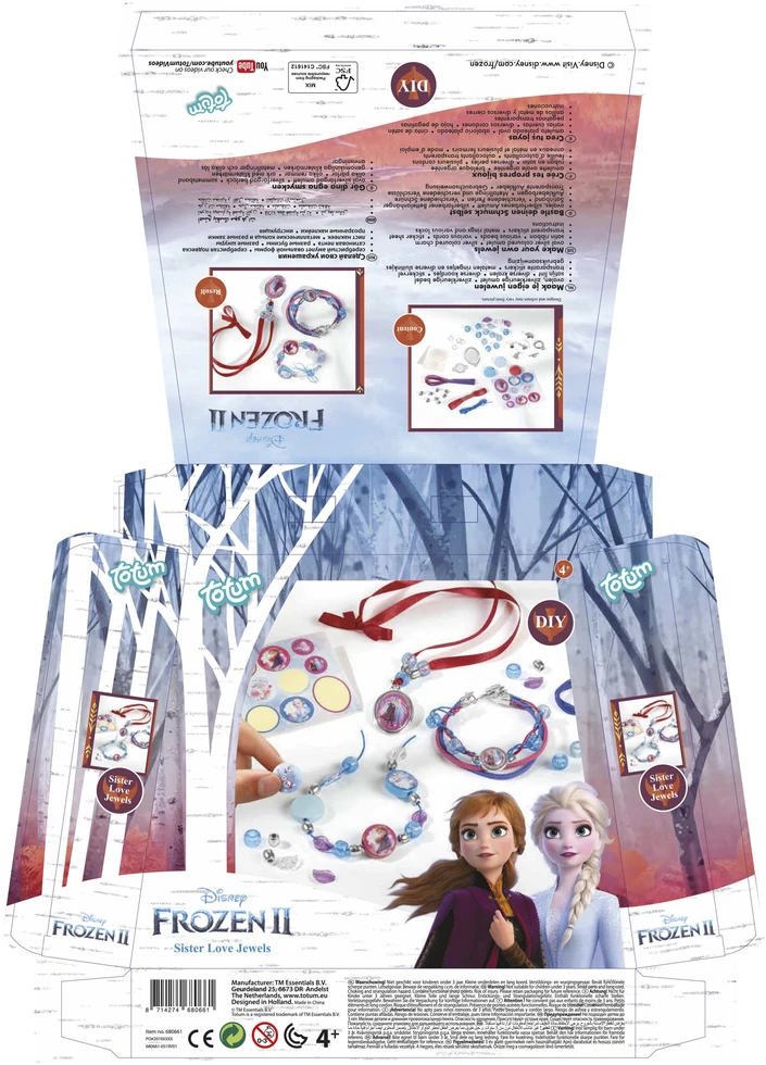 TOTUM brangenybės Frozen 2 Sister Love, 680661