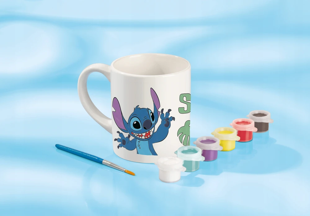 TOTUM DISNEY STITCH keraminis spalvinamas puodelis, 700154