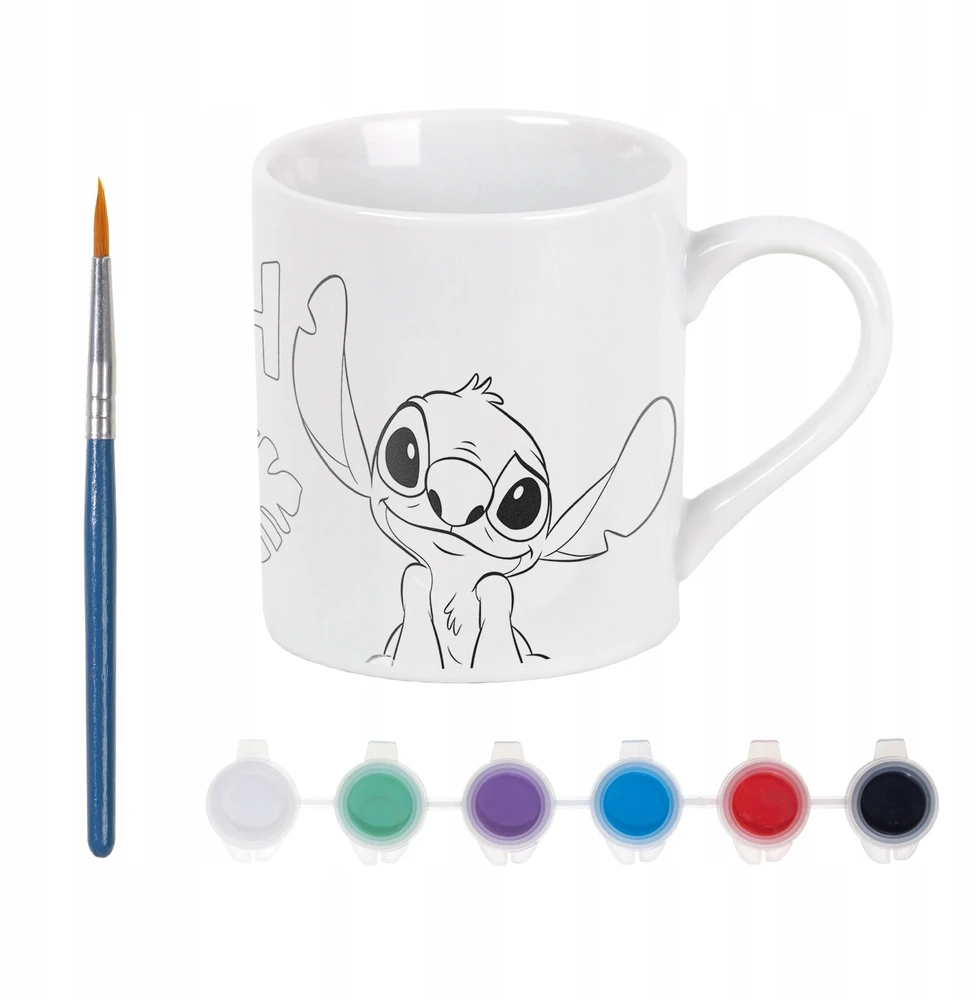 TOTUM DISNEY STITCH keraminis spalvinamas puodelis, 700154