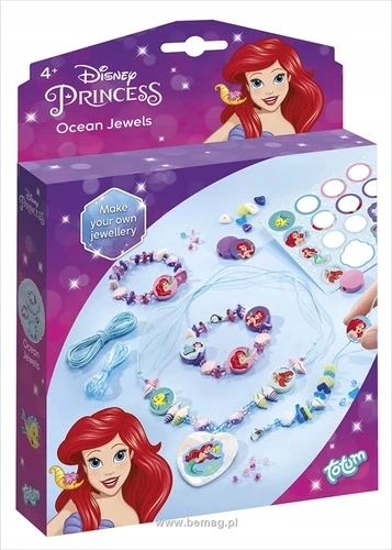 Senti TOTUM Disney Princess kūrybinis rinkinys Ocean Jewels, 044005
