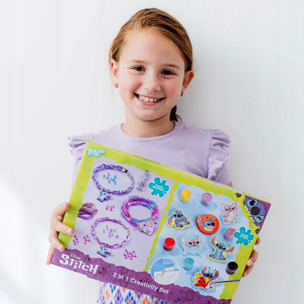 Totum Kūrybinis rinkinys, skirtas apyrankėms ir figūrėlėms gaminti iš „Stitch Stitch“ gipso