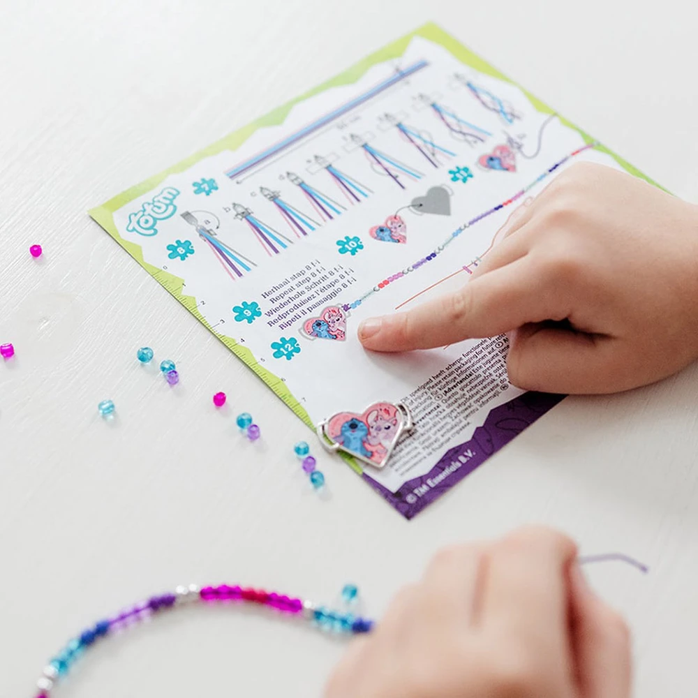 Totum Kūrybinis rinkinys, skirtas apyrankėms ir figūrėlėms gaminti iš „Stitch Stitch“ gipso