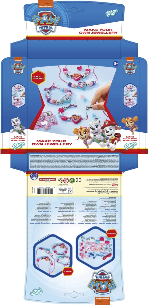 TOTUM Paw Patrol aksesuarų rinkinys, 720091