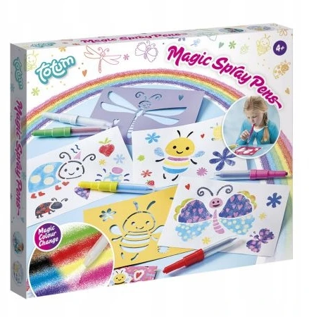 TOTUM piešimo kūrybinis rinkinys Magic Purškiklis Pens, 025745