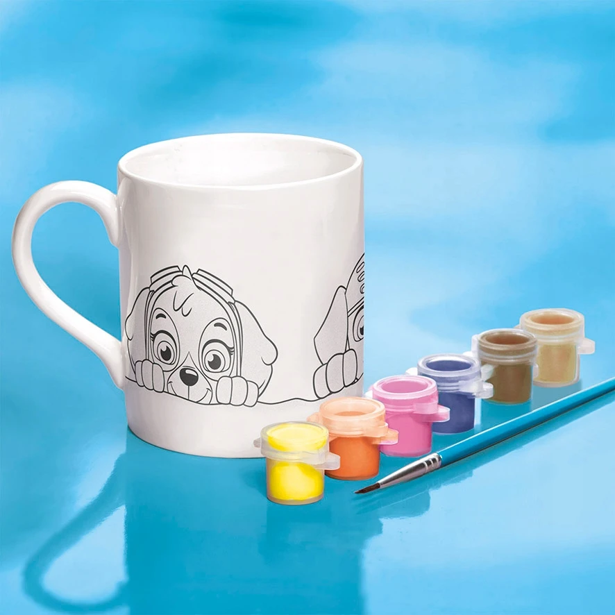 Totum Spin Master "Paw Patrol" dažomas porcelianinis puodelis 235 ml dovanų dėžutėje