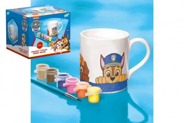 Totum Spin Master "Paw Patrol" dažomas porcelianinis puodelis 235 ml dovanų dėžutėje