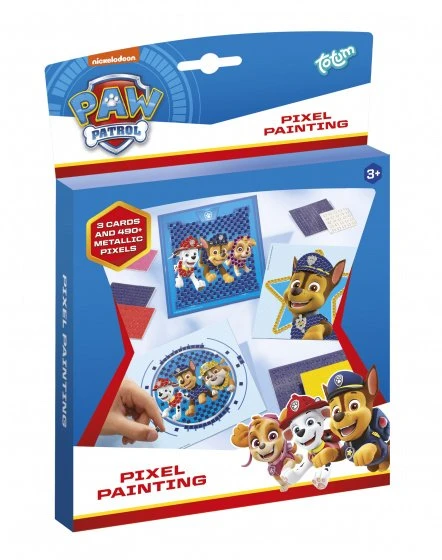 Totum „Spin Master Paw Patrol Pixel Painting“ mozaikinis galvosūkis pasidaryk pats