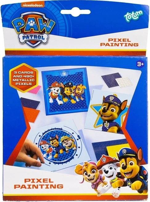 Totum „Spin Master Paw Patrol Pixel Painting“ mozaikinis galvosūkis pasidaryk pats