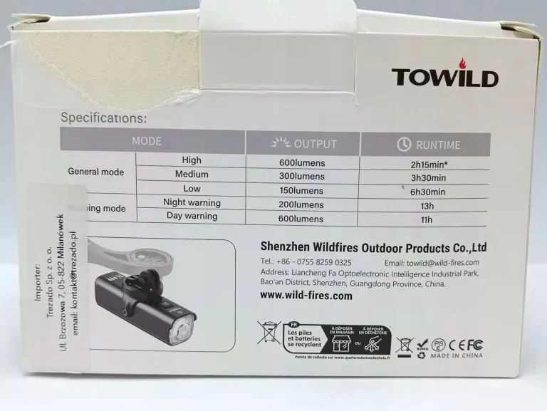 TOWILD CL600+TL03 DVIRAČIO ŽIBINTŲ RINKINYS