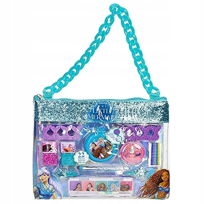 Townley Disney Little Mermaid Chain Bag Cosmetic Set DP5113GA