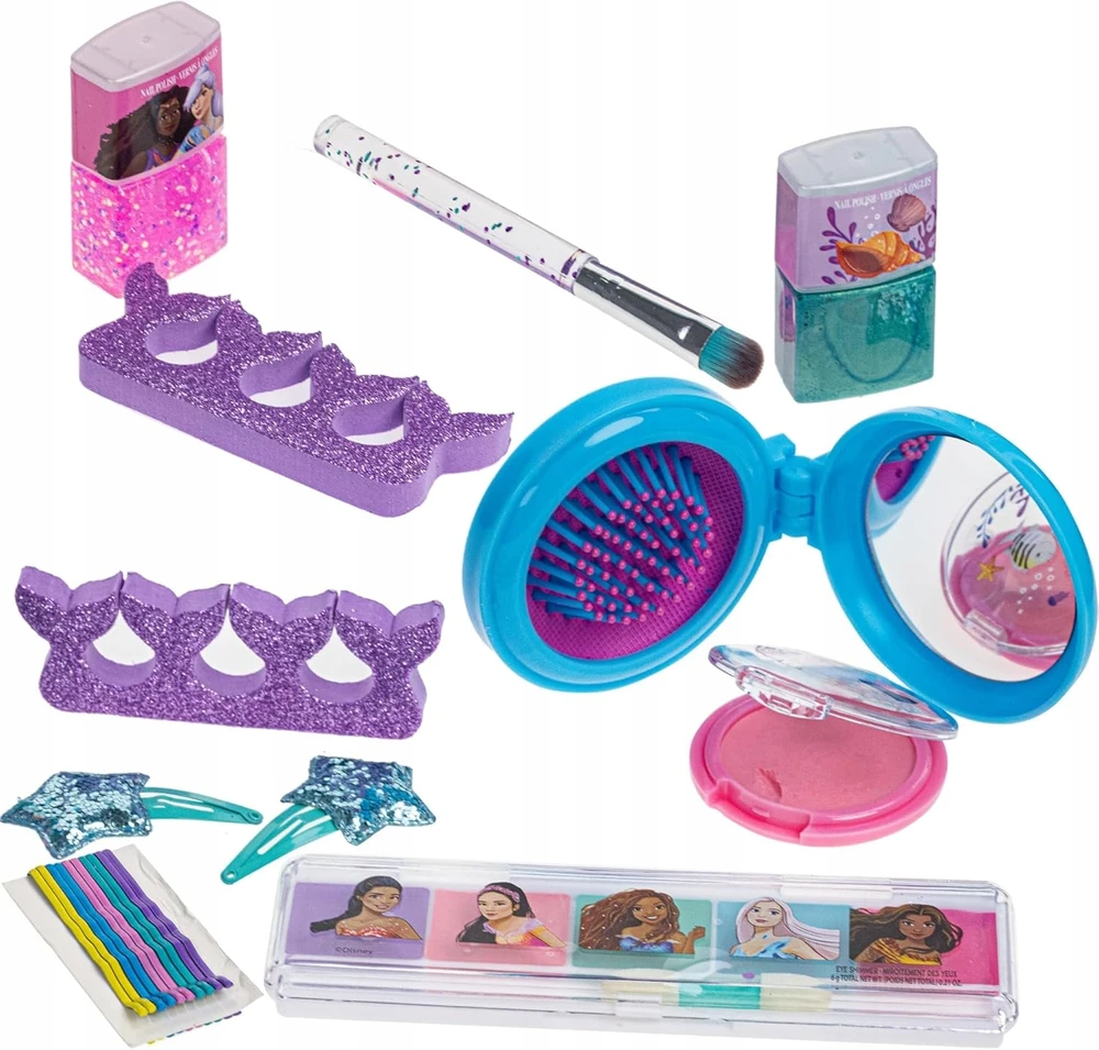 Townley Disney Little Mermaid Chain Bag Cosmetic Set DP5113GA