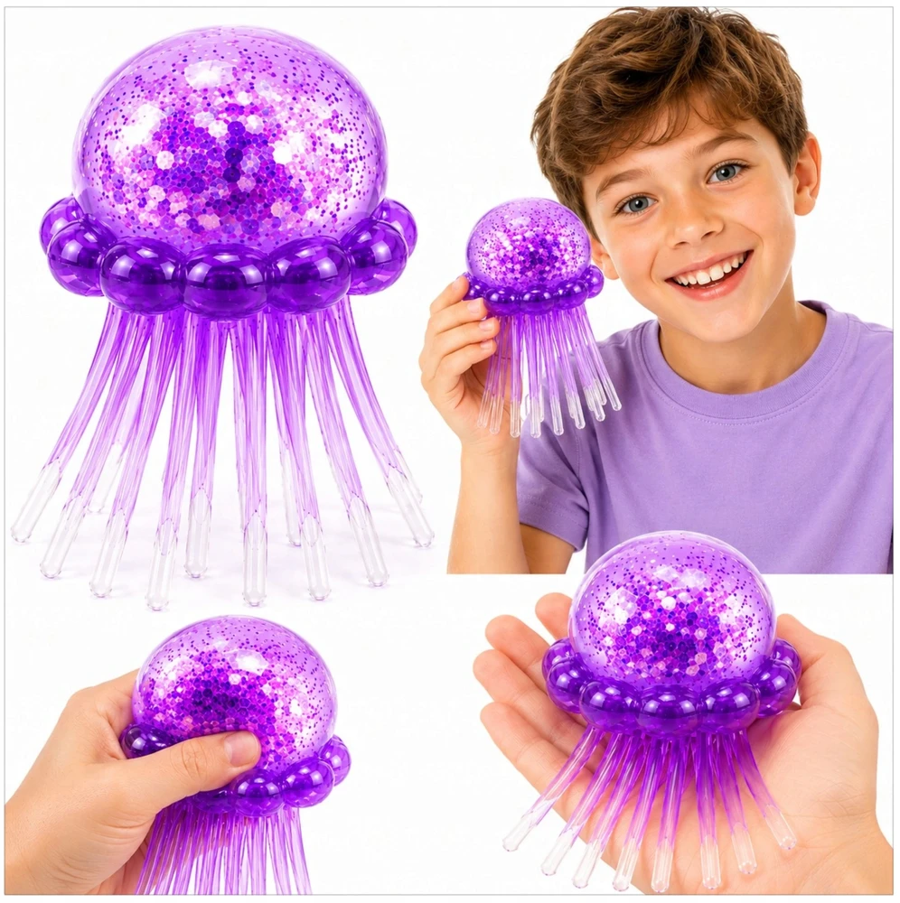 Toys ANTISTRESAS GNIOTEK JEDDUS GNIOTEK GNIOTEKAS AŠTUONKOJAS GLOBUS GLIDŽIAMAS