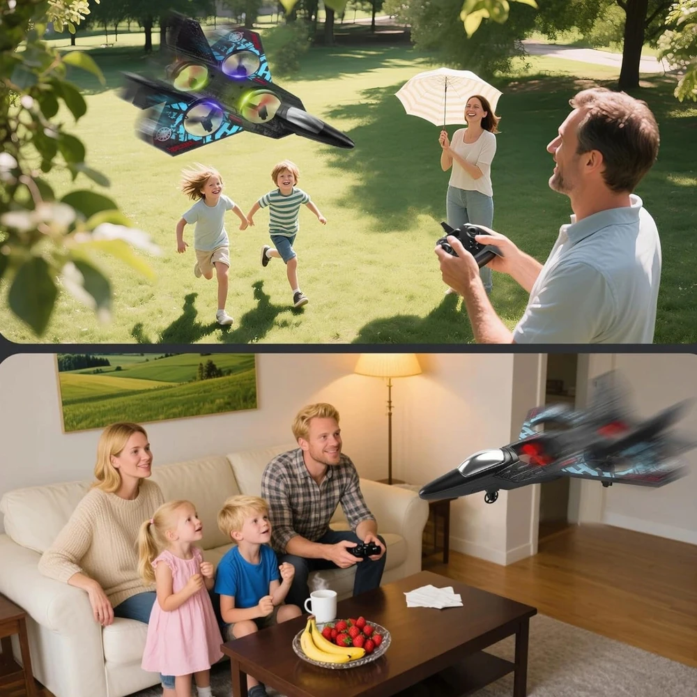 Toys Dronas FOAM LĖKTUVO NUOTOLINIO PULTAS VALDYMAS NUOTOLINIO PULTO PULTU MOKANTIS STABIAI SKRYTI