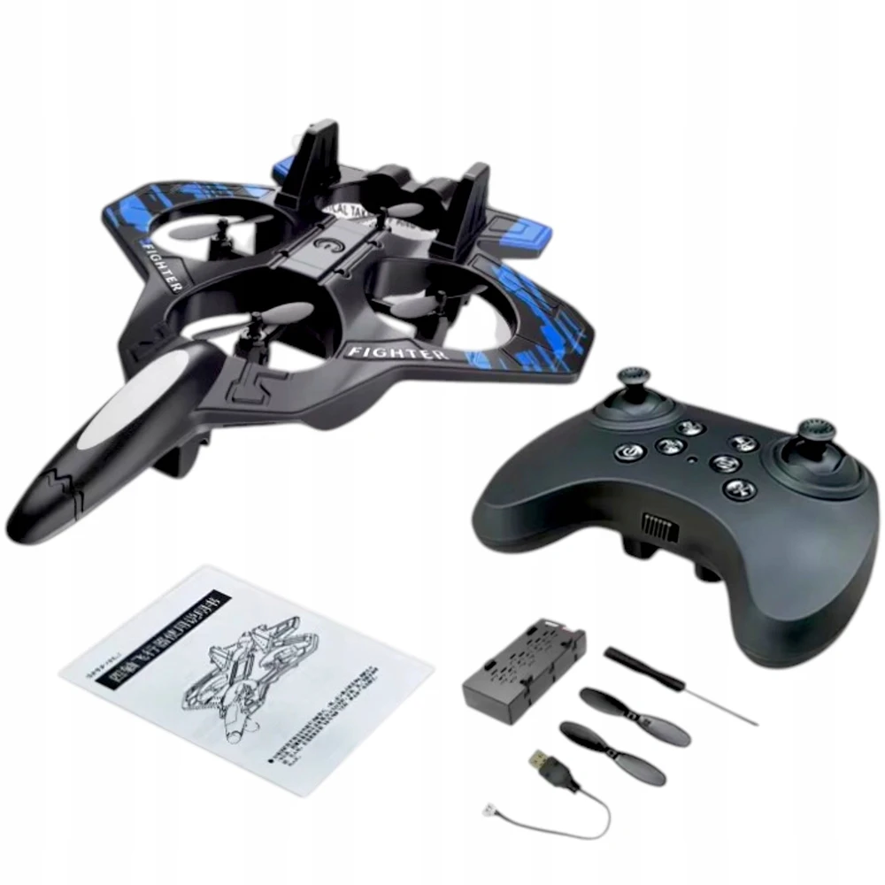 Toys Dronas FOAM LĖKTUVO NUOTOLINIO PULTAS VALDYMAS NUOTOLINIO PULTO PULTU MOKANTIS STABIAI SKRYTI