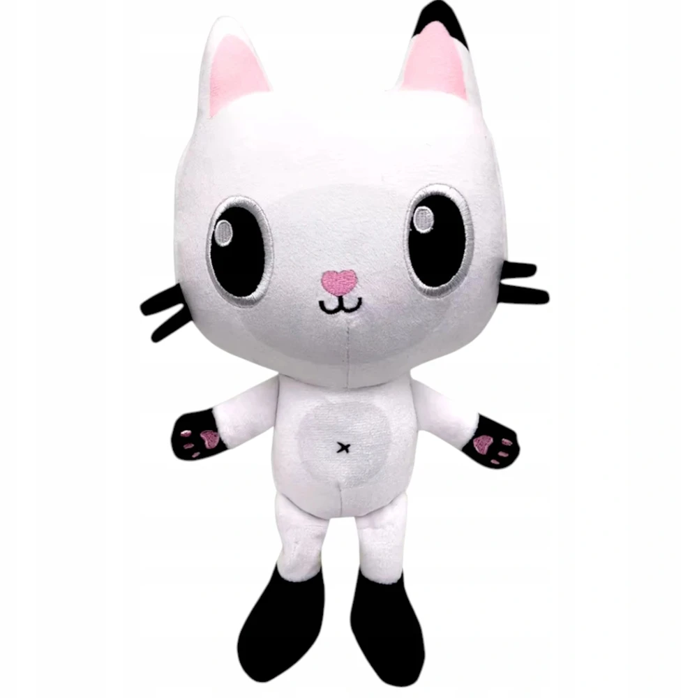Toys GABI KATĖS NAMAS PLIUSINIS MASKOTAS KITTY PANDA RINKINYS IŠ PASAKOS GLOBIMO ŽAISLIO