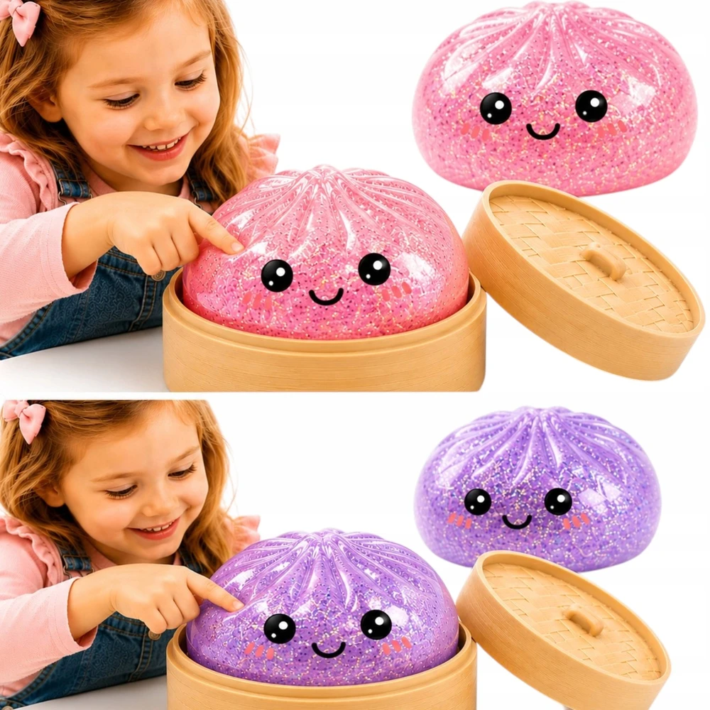Toys GNIOTEK ANTISTRESINIS GLITTER KOLDULINIS DĖŽĖJE KADULINIŲ MYSTERY RANKANNA