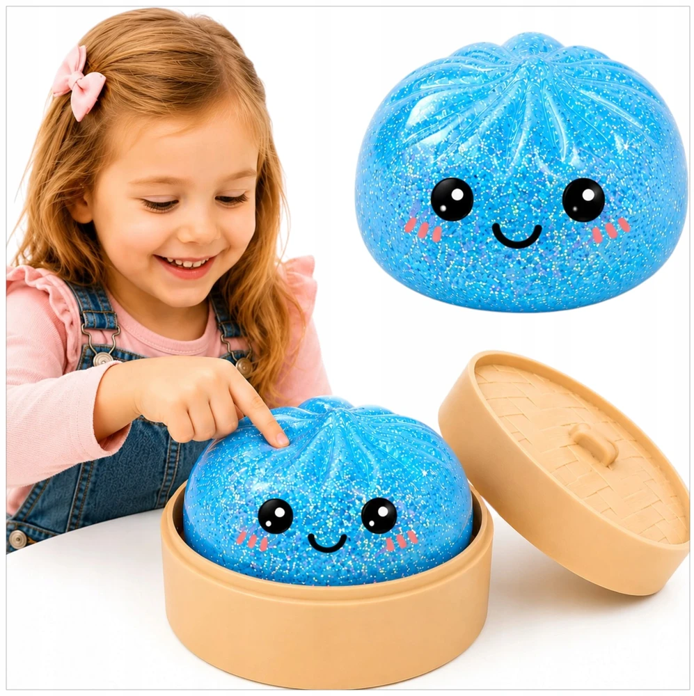 Toys GNIOTEK ANTISTRESINIS GLITTER KOLDULINIS DĖŽĖJE KADULINIŲ MYSTERY RANKANNA