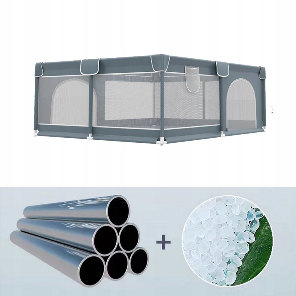 Toys KOJEC PILKA DLA DZIECI Žaidimų aikštelė MODUŁOWY SUCHY BASEN Z PODŁOGĄ 150X180CM