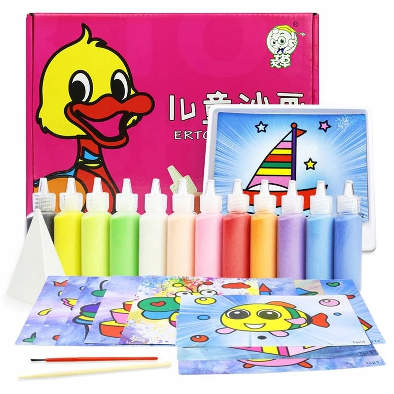 Toys KREATYWNY Rinkinys DO MALOWANIA PIASKIEM