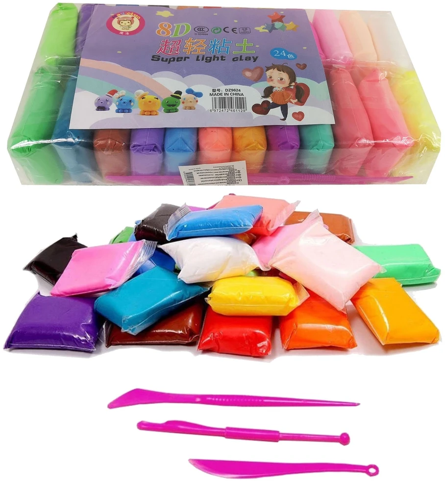 Toys MAGICAL CAY CREATIVE FOAM MOLIS SUPER MOLIS 36 SPALVŲ VIENETAI