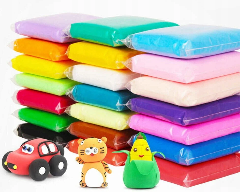 Toys PUTO polimerinio molio PLASTELINA jutikliai 48