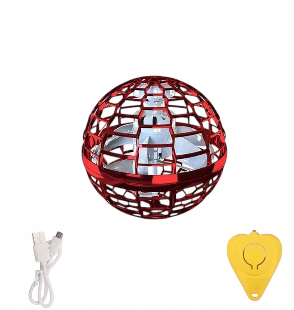 Toys SKRADOMAS KOSMINIS NSO KUMULYS, VALDOMAS RANKAIS MINI Dronas BUMERANGO KAMULIU SU LED
