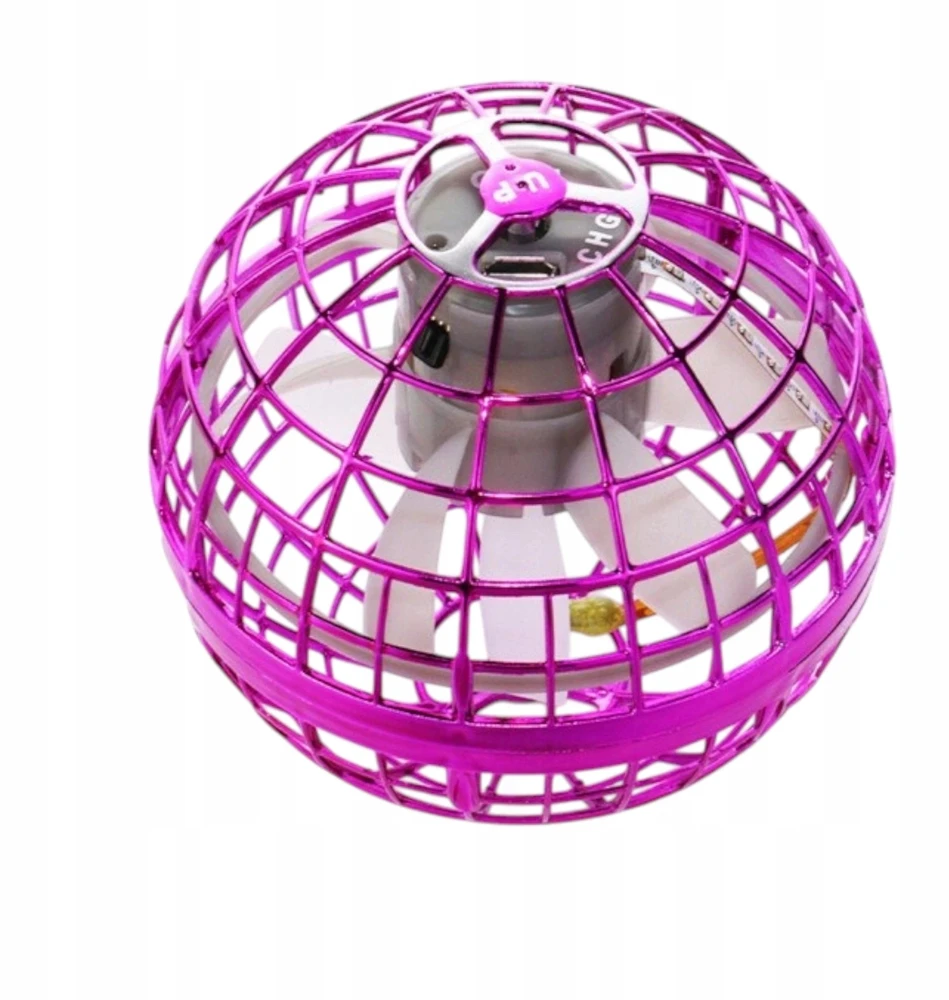 Toys SKRADOMAS KOSMINIS NSO KUMULYS, VALDOMAS RANKAIS MINI Dronas BUMERANGO KAMULIU SU LED